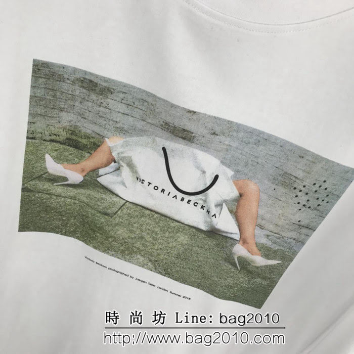 VICTORIA BECKHAMVB限定十周年紀念版T 純棉男款短袖 ydi2104